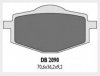 Delta Braking YAMAHA	125 DT R (88-03) klocki hamulcowe tył